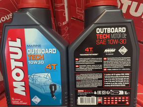 Фото товара Масло Motul Outboard Tech 10w30 1л от магазина PartsYam