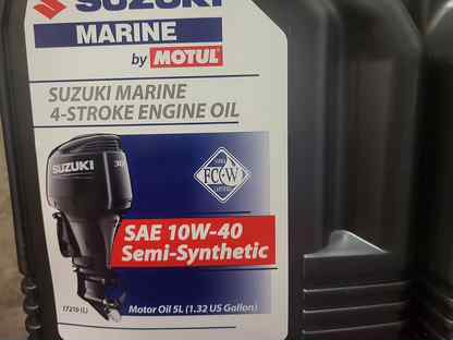 Фото товара Масло motul suzuki marine 4T 10W40 5л от магазина PartsYam