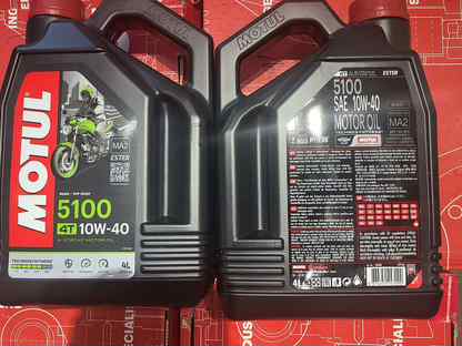 Фото товара Масло motul 5100 4T SAE 10W40 4л от магазина PartsYam