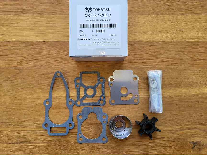 Фото товара Ремкомплект помпы Tohatsu M6B-9.8B/MFS8A-9.8A от магазина PartsYam