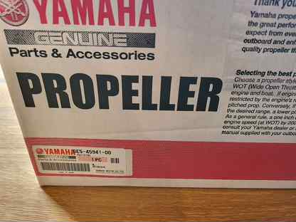 Фото товара Винт гребной Yamaha 19 шаг 6E54594100 от магазина PartsYam
